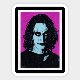 ERIC DRAVEN - The Crow (Pop Art) Sticker